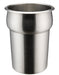 Winco, INSN-2.5, Vegetable Inset For Steam Table