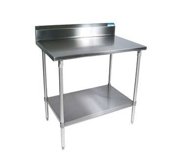 BK Resources, SVTR5-6030, Work Table,  54" - 62", Stainless Steel Top