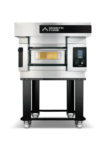 Moretti Forni S0501S04 Pizza Bake Oven, Deck-Type, Electric S50E1