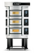 Moretti Forni S0501S04 Pizza Bake Oven, Deck-Type, Electric S50E1